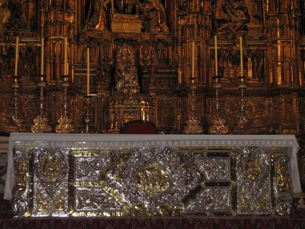 Stunning Altar at Seville's Cathedral, Santa Maria de la Sede